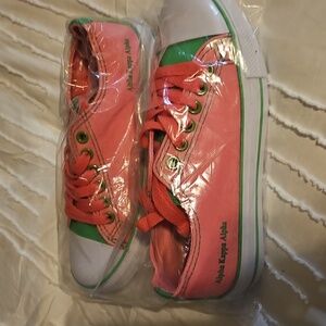 Women's Pink and Green AKA Sneakers
